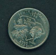 USA -  2000 25c Circ. (North Carolina) - 1999-2009: State Quarters