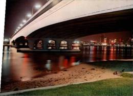 600) Australia - WA - Perth Narrow Bridge At Night - Perth