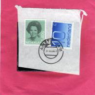 NETHERLANDS - PAESI BASSI - HOLLAND - NEDERLAND OLANDA 1981 1986  QUEEN BEATRIX REGINA BEATRICE REINE 1976 NUMERALS USED - Used Stamps