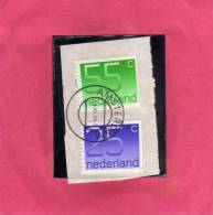 NETHERLANDS - PAESI BASSI - HOLLAND - NEDERLAND - OLANDA 1976 1986  NUMERALS Cijfers NUMERAL CIFRA USED - Used Stamps
