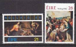 Q0917 - IRLANDE IRELAND Yv N°614/15 ** NOEL - Nuovi