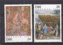 Q0926 - IRLANDE IRELAND Yv N°640/41 ** NOEL - Unused Stamps