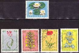 1960 Zomerzegels Bloemen Flowers Gestempelde Serie NVPH 738 / 742 - Gebraucht