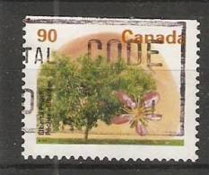 Canada  1995  Definitives Trees: Elberta Peach  (o) P.13.25 X 13 - Single Stamps