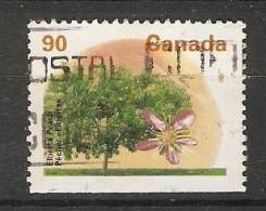 Canada  1995  Definitives Trees: Elberta Peach  (o) P.13.25 X 13 - Single Stamps