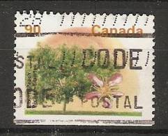 Canada  1995  Definitives Trees: Elberta Peach  (o) P.13.25 X 13 - Postzegels