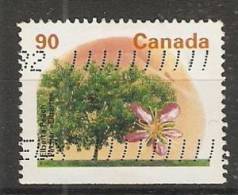 Canada  1995  Definitives Trees: Elberta Peach  (o) P.14.5 X 14 - Einzelmarken