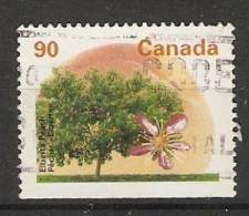 Canada  1995  Definitives Trees: Elberta Peach  (o) P.14.5 X 14 - Postzegels