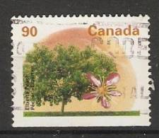 Canada  1995  Definitives Trees: Elberta Peach  (o) P.14.5 X 14 - Sellos (solo)