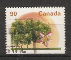 Canada  1995  Definitives Trees: Elberta Peach  (o) P.14.5 X 14 - Single Stamps