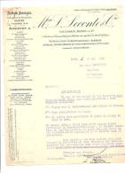 ROUEN NANTES  L.LECONTE & CIE  BLE AUSTRALIE LETTRE+PROCURAT ION-22 MAI 1925 - Landwirtschaft