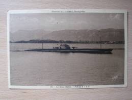 Marine De Guerre Française - Le Sous Marin PHOQUE - Submarines