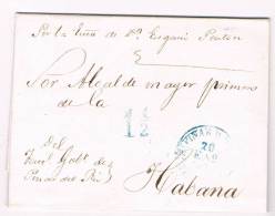 España. Prefilatelia. . Pinar Del Rio - ...-1850 Prephilately