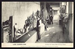 CPA ANCIENNE- FRANCE- PARIS XIII° (75)- LES GOBELINS- ATELIER DE HAUTE-LISSE DIT DU "NORD"-- BELLE ANIMATION GROS PLAN - Distrito: 13