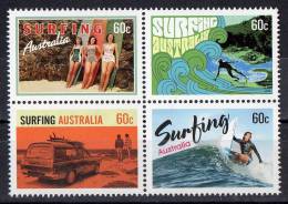 Australia 2013 Surfing Block Of 4 MNH - Nuevos