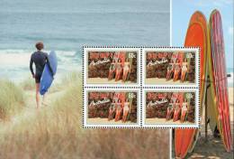 Australia 2013 Surfing Block Of 4 Minisheet B MNH - Ungebraucht