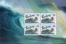 Australia 2013 Surfing Block Of 4 Minisheet C MNH - Ongebruikt