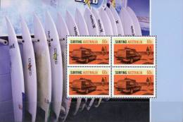 Australia 2013 Surfing Block Of 4 Minisheet D MNH - Mint Stamps
