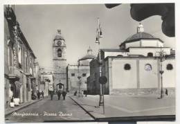 3613-MANFREDONIA(FOGGIA)-PIAZZA DUOMO-ANIMATA-FG - Manfredonia