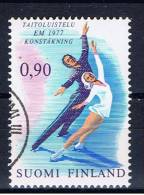 SF+ Finnland 1977 Mi 802 Eislaufen - Used Stamps