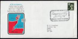 A0174 GREAT BRITAIN 1974, 40th Anniv First Regular British Inland Airmail Service, Inverness - Kirkwall - Storia Postale