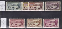 St PIERRE ET MIQUELON  1938 / 1942 - Lot 7 Timbres - 167 - 168 - 168 Variété - 291 - 170 -171 - 172 Neuf(s) Charnières - Neufs