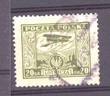 Pologne  -  Avion  -  1925  :  Yv  7  (o)           ,     N2 - Used Stamps