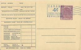 Entier Postal Réévalué - Briefe U. Dokumente