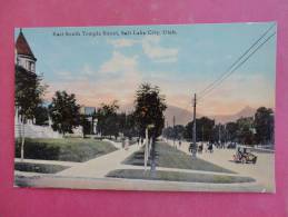 Utah > Salt Lake City --  Temple Street    Ca 1910                Vvv   Ref  881 - Salt Lake City