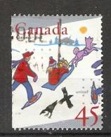 Canada  1996  Christmas  (o) - Single Stamps