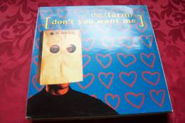 THE FARM  °  DON'T YOU WANT ME - 45 T - Maxi-Single