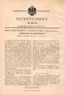 Original Patentschrift - E. Probert In Trevine , New Barnet , 1897 , Flame Lighter For Gas Lamp , Lantern !!! - Leuchten & Kronleuchter