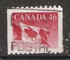 Canada  1998  Definitives: Flag   (o) - Roulettes