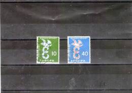 1958- EUROPA-CEPT / BRD  Y&T No 164/165 - 1958