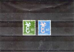 1958- EUROPA-CEPT / BRD  Y&T No 164/165 - 1958