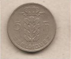 Belgio - Moneta Circolata Da 5 Franchi Km134.1 - 1950 - 5 Franc