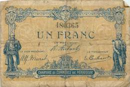 Billet Réf 206. Chambre De Commerce De Périgueux - 1 Franc - Chambre De Commerce