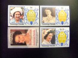 NANUMAGA TUVALU 1986 60 ANIVER.REINA ELIZABETH II  Yvert &Tellier Nº    SG Nº 8  MNH - Tuvalu (fr. Elliceinseln)