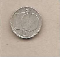 Cecoslovacchia - Moneta Circolata Da 10 Hore - 1975 - Checoslovaquia