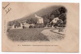 Cpa Pionnière 31 - Barbazan - Etablissement Et Buvette - 1903 - Barbazan