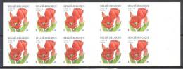 2001: Buzin Flowers: Booklet With 10 Stamps Self-adhesives - 1985-.. Pájaros (Buzin)