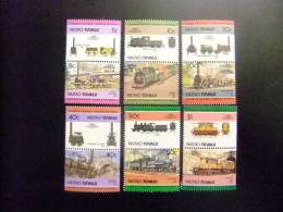 NIUTAO TUVALU 1984  TRENES LOCOMOTIVES  1ª Serie   Yvert &Tellier Nº  2 **  SG Nº 1 MNH - Tuvalu