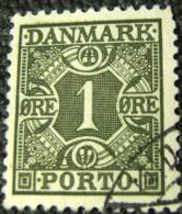Denmark 1934 Postage Due 1ore - Used - Postage Due