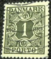 Denmark 1934 Postage Due 1ore - Used - Segnatasse