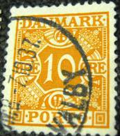 Denmark 1934 Postage Due 10ore - Used - Port Dû (Taxe)