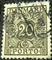 Denmark 1934 Postage Due 20ore - Used - Postage Due