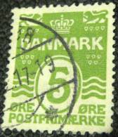 Denmark 1905 Numeral 5ore - Used - Gebraucht