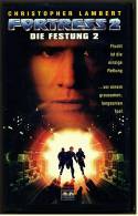 VHS Video  ,  Fortress 2 - Die Festung 2  -  Mit Beth Toussaint , Christopher Lambert , Pam Grvon -  Von 2000 - Action, Aventure
