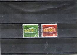 1969 - EUROPA-CEPT / BRD  Y&T No 446/447 - 1969