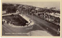 General View Of Front, Southsea, Hampshire, England, Used Postcard, 1950 - Portsmouth